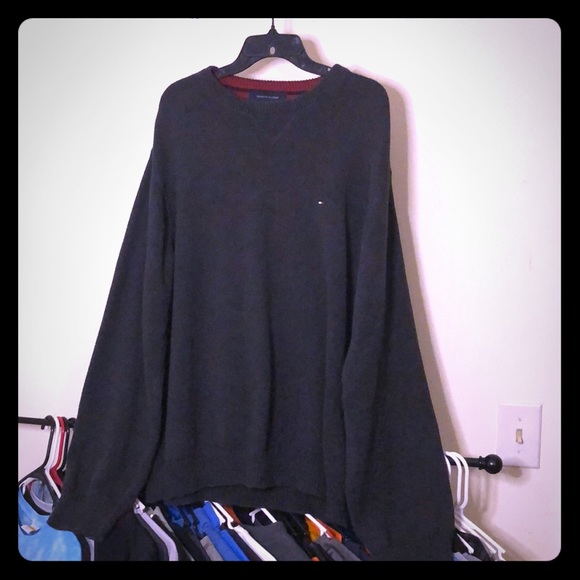 Tommy Hilfiger Other - Tommy Hilfiger Men’s Dark Grey Sweater XXL